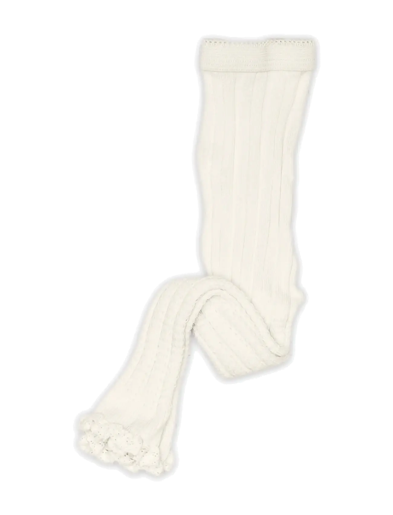 MP DENMARK Sonja Leggings - Strickjacke Cream - 122 - Kinder