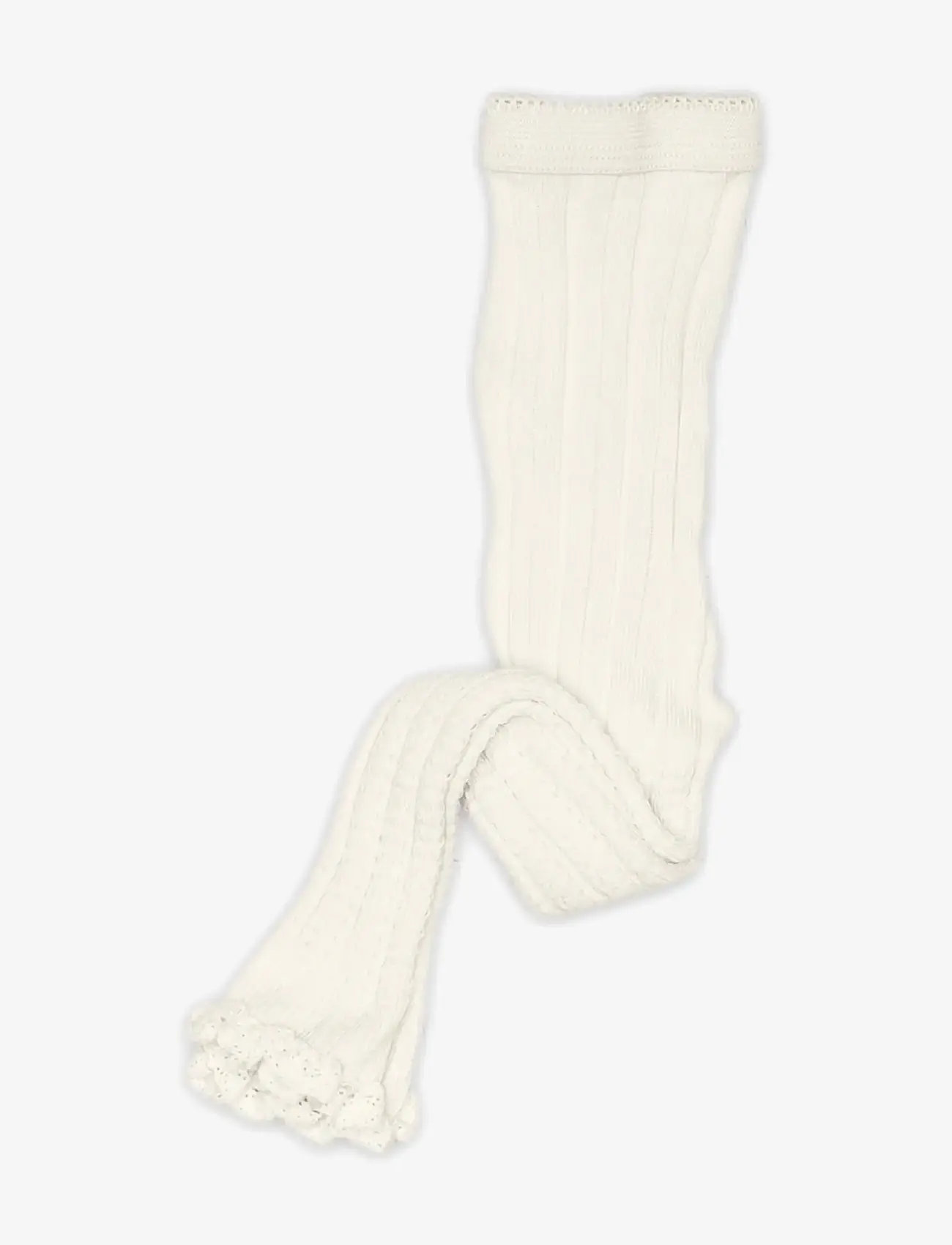 mp Denmark - Sonja leggings - lace - tights - snow white - 0