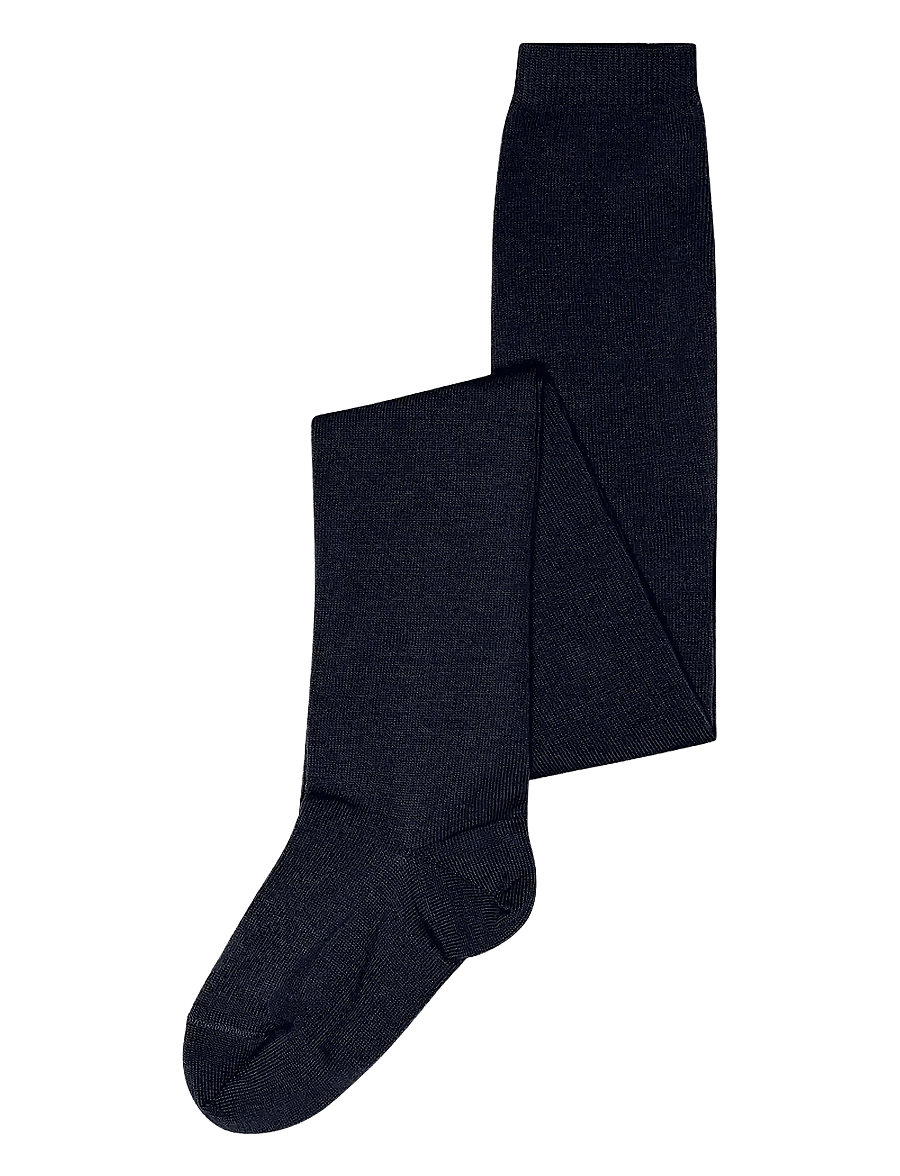 mp Denmark - Wool/cotton tights - strumpfhosen - navy - 0