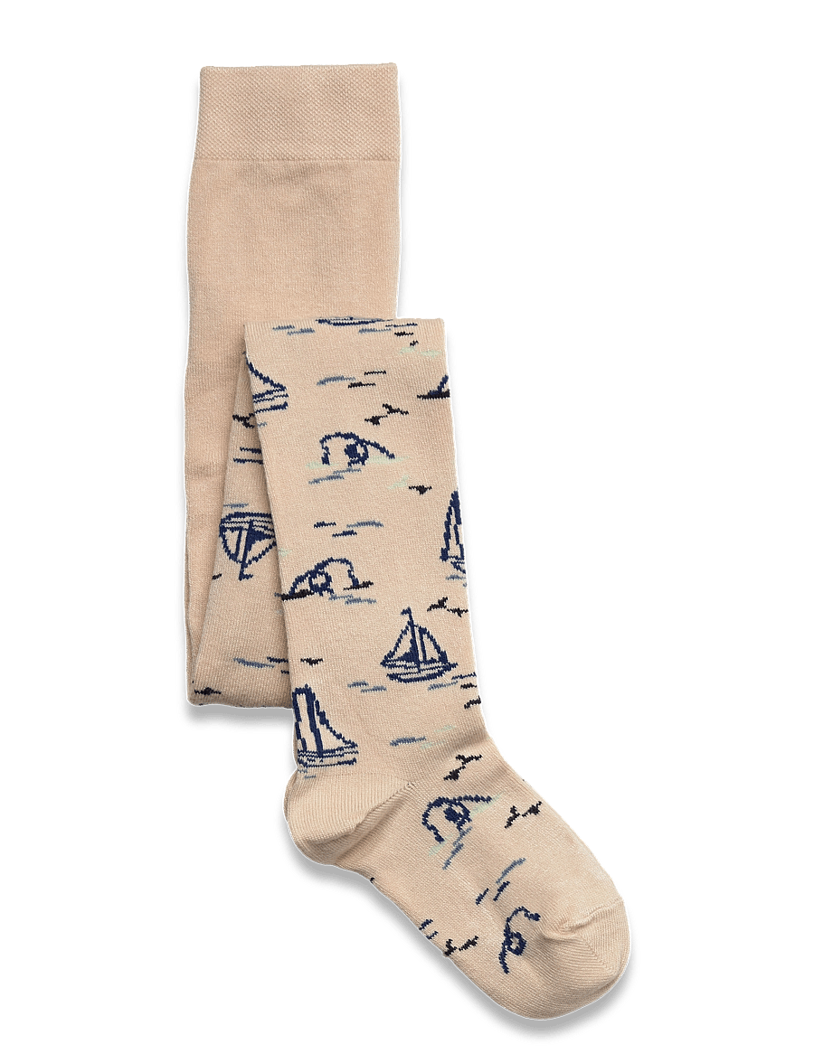 mp Denmark - Karl tights - strumpfhosen - ecru - 0