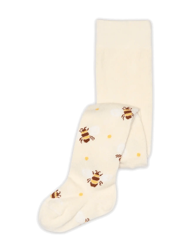 mp Denmark - Beatrice tights - strumpbyxor - cream - 0