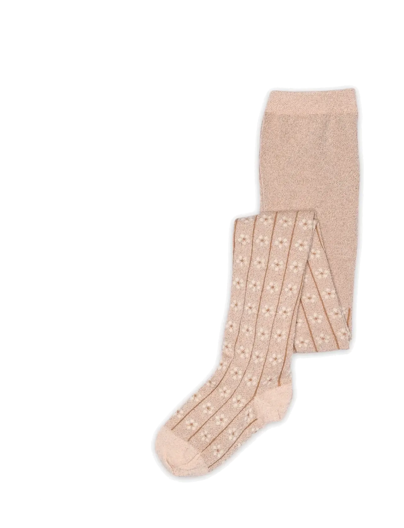 mp Denmark Oline glitter tights - Baby 0-2 år - ROSE DUST / pink/rose