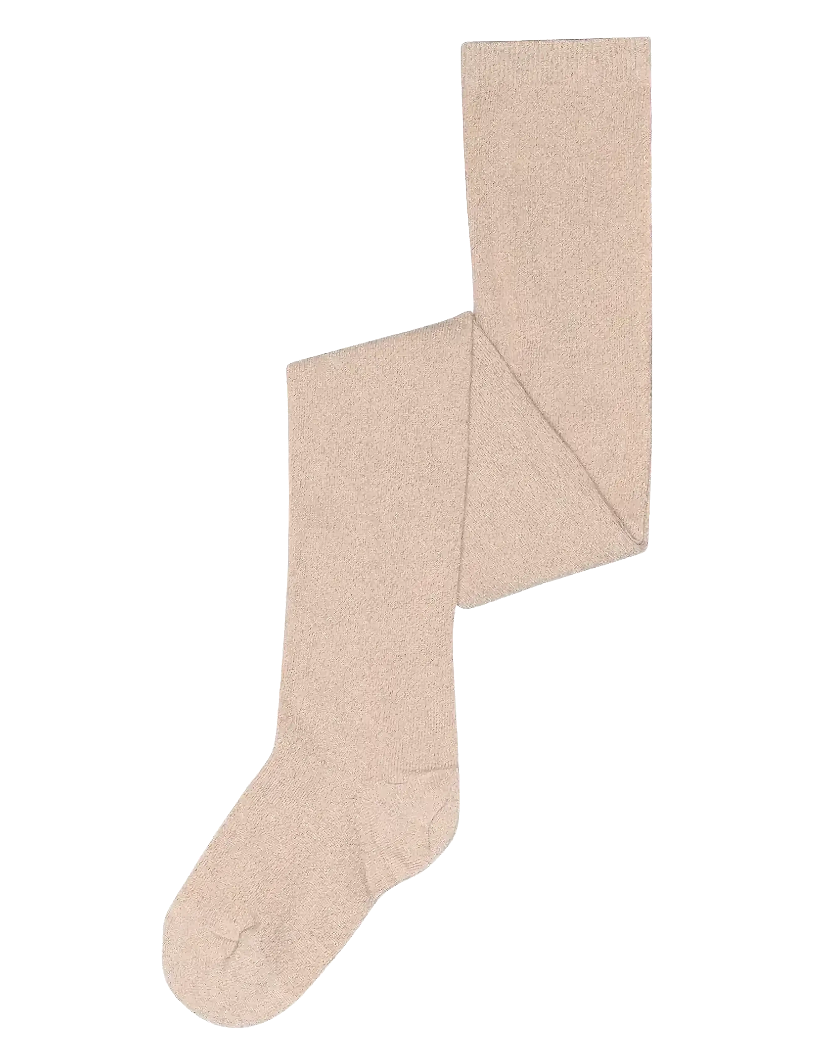 mp Denmark Glitter Tights, 128, Beige, Sokker Og Strømpebukser > Strømpebukser, Børn