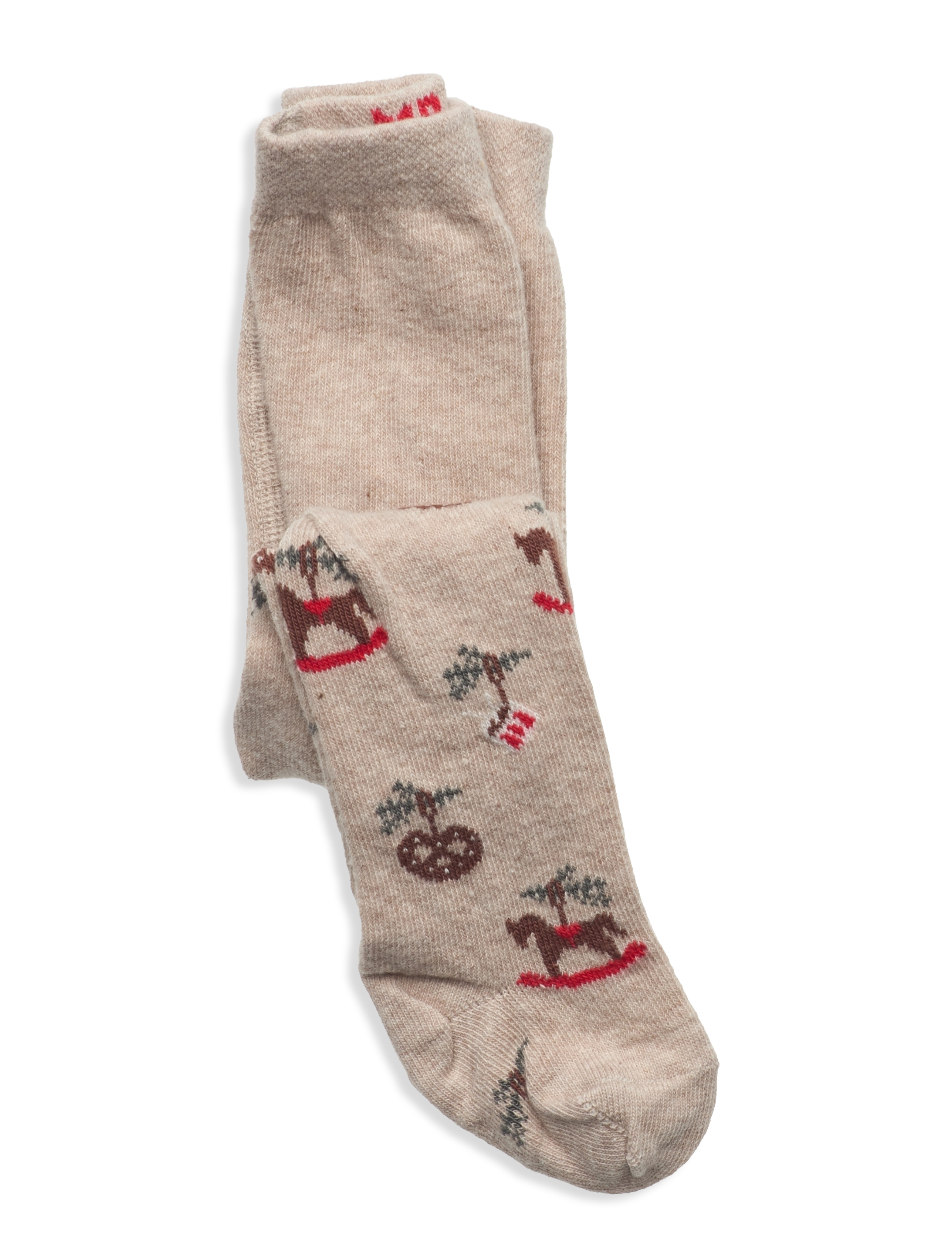 MP DENMARK Julle Strumpfhose Beige - 80 - Kinder