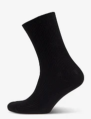 mp Denmark - Fine cotton rib socks - lowest prices - black - 0