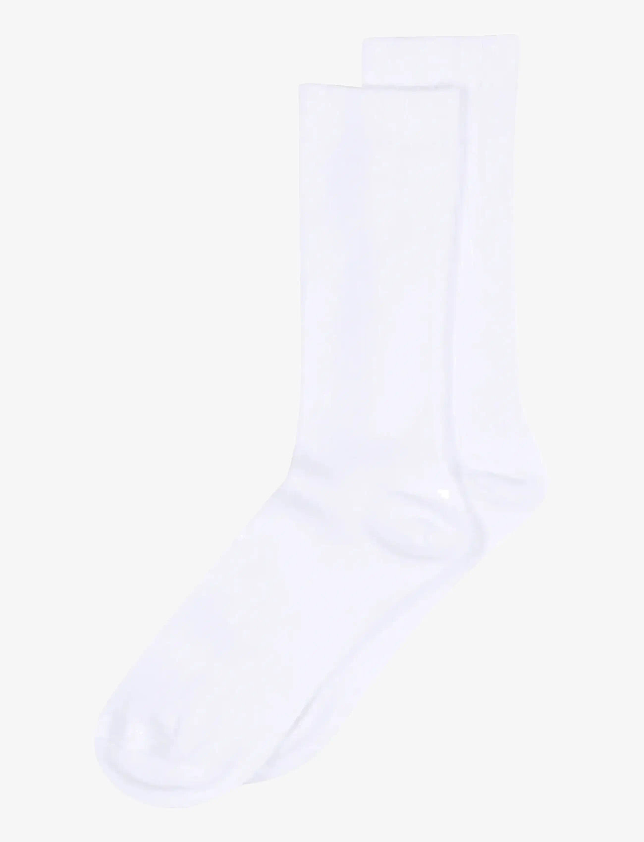 mp Denmark - Fine cotton rib socks - crew-socken - white - 0