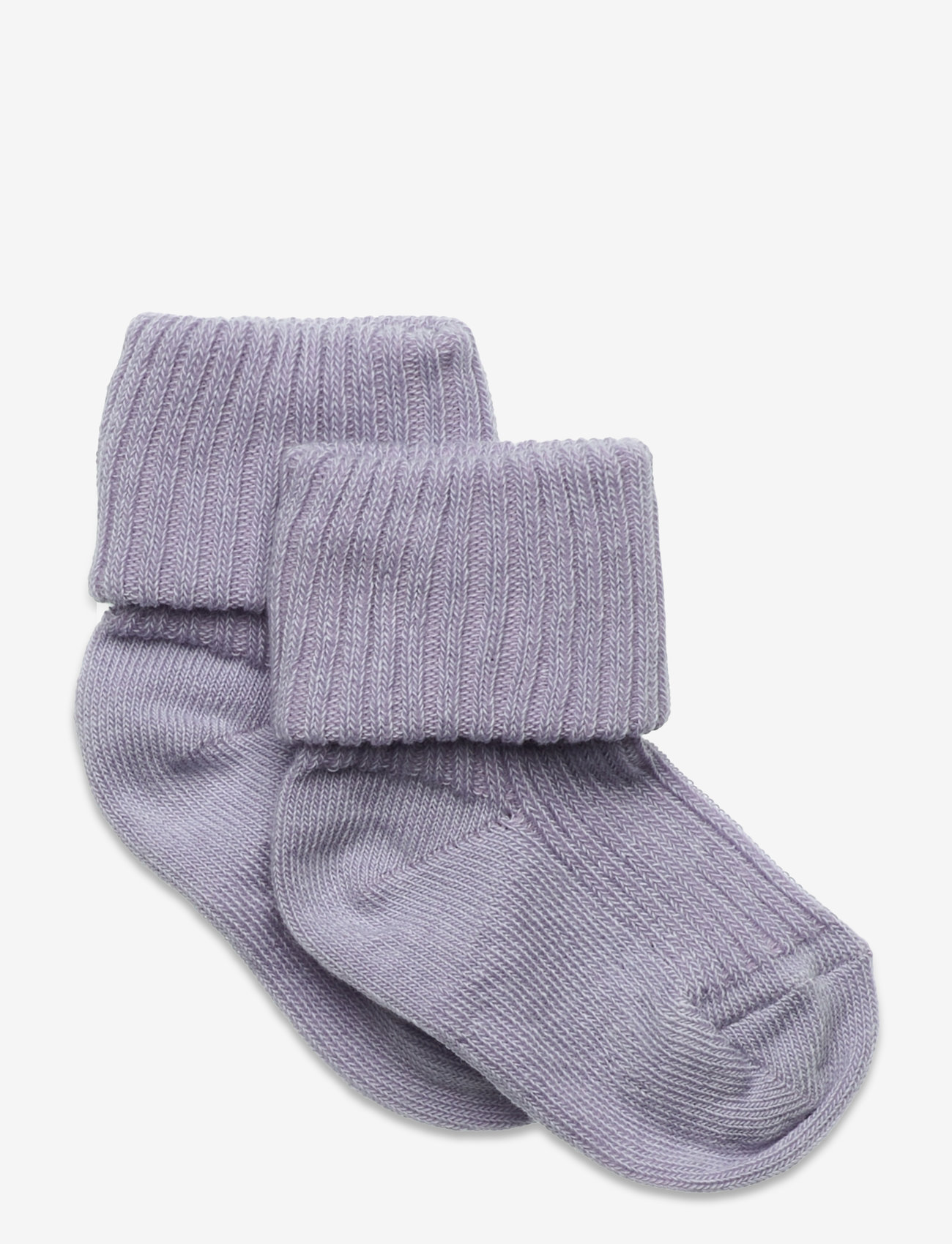 mp Denmark - Cotton rib baby socks - strümpfe - lavender sky - 0