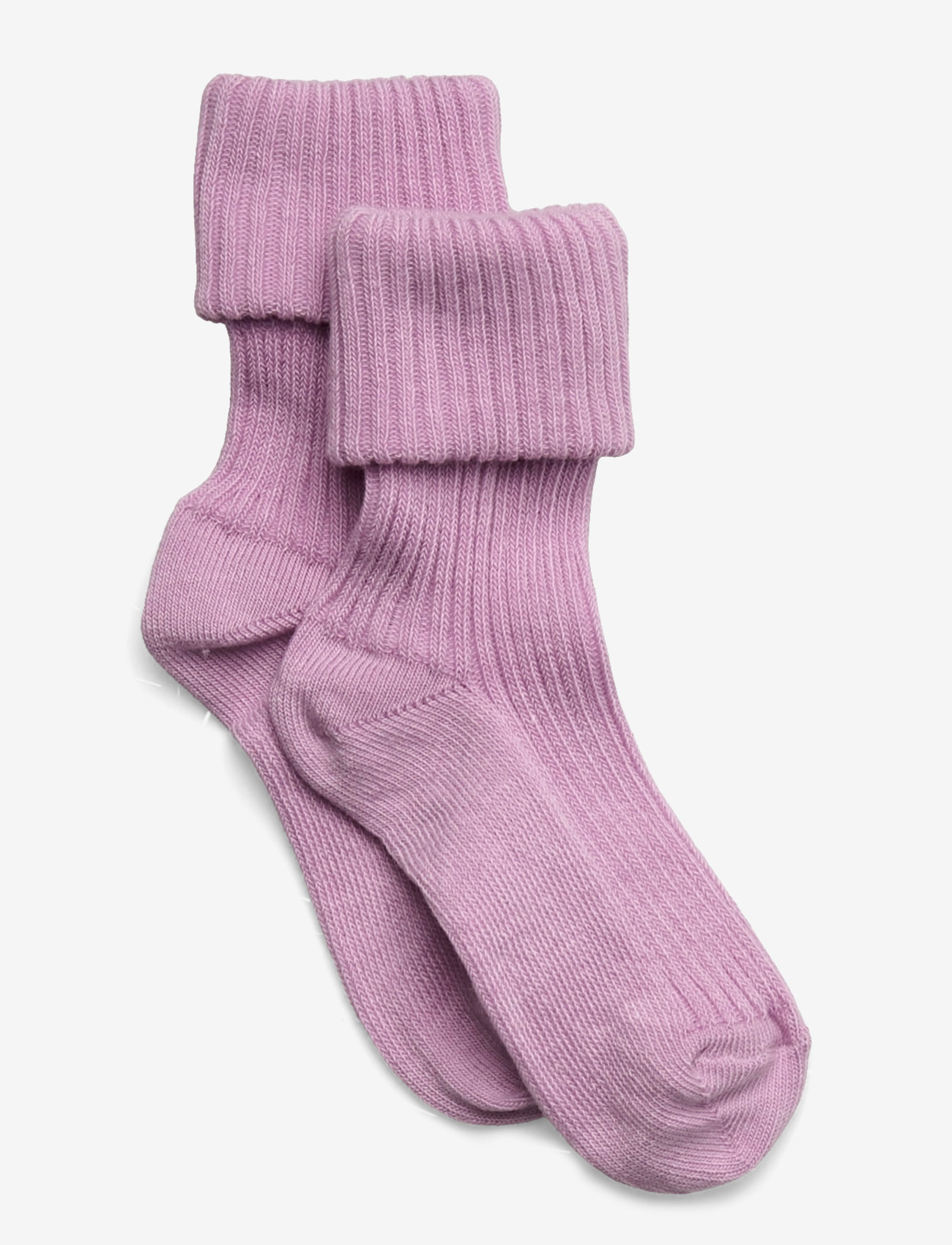 mp Denmark - Cotton rib baby socks - strømper - lupine - 0