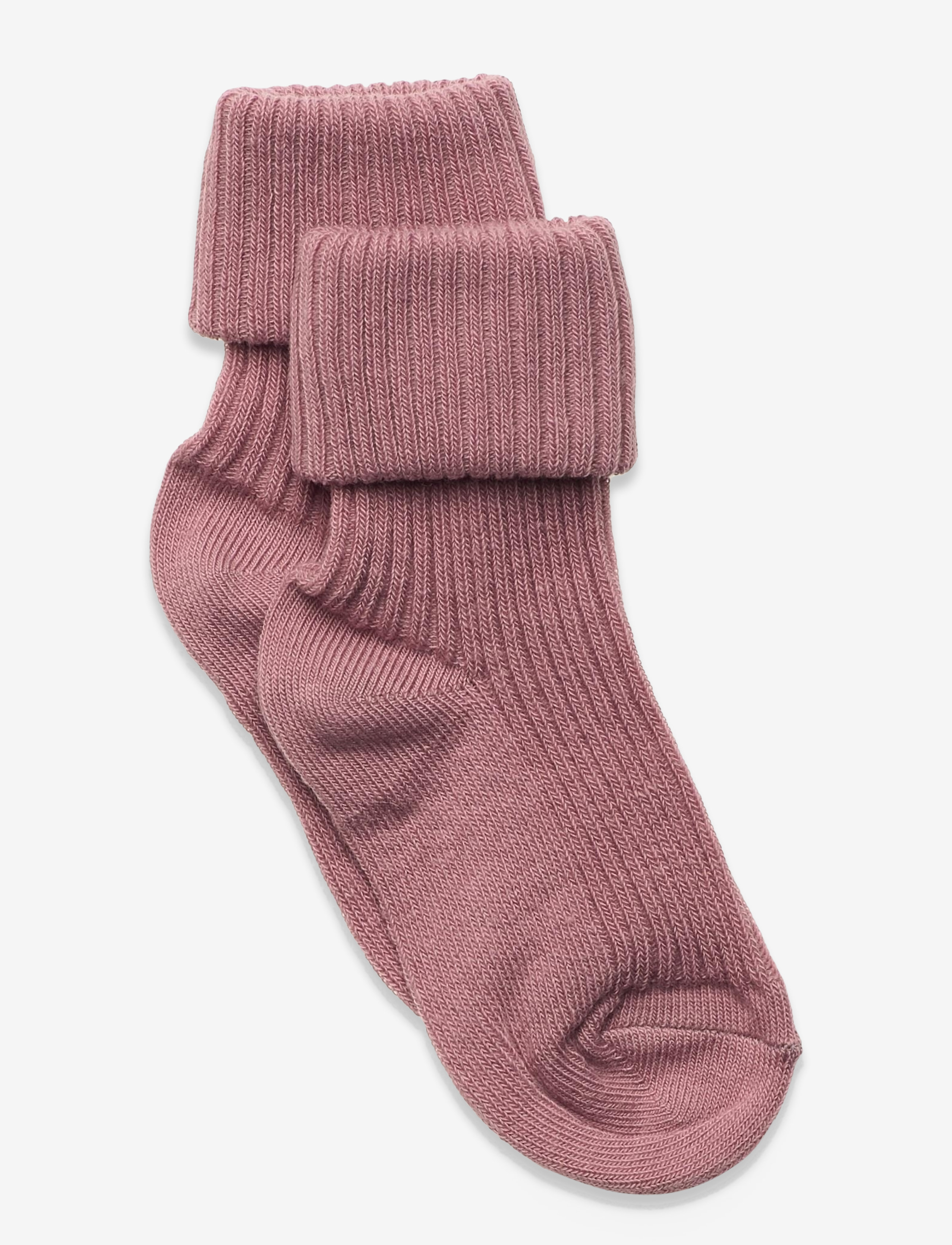 mp Denmark Cotton rib baby socks - Socks - ROSE / pink/rose