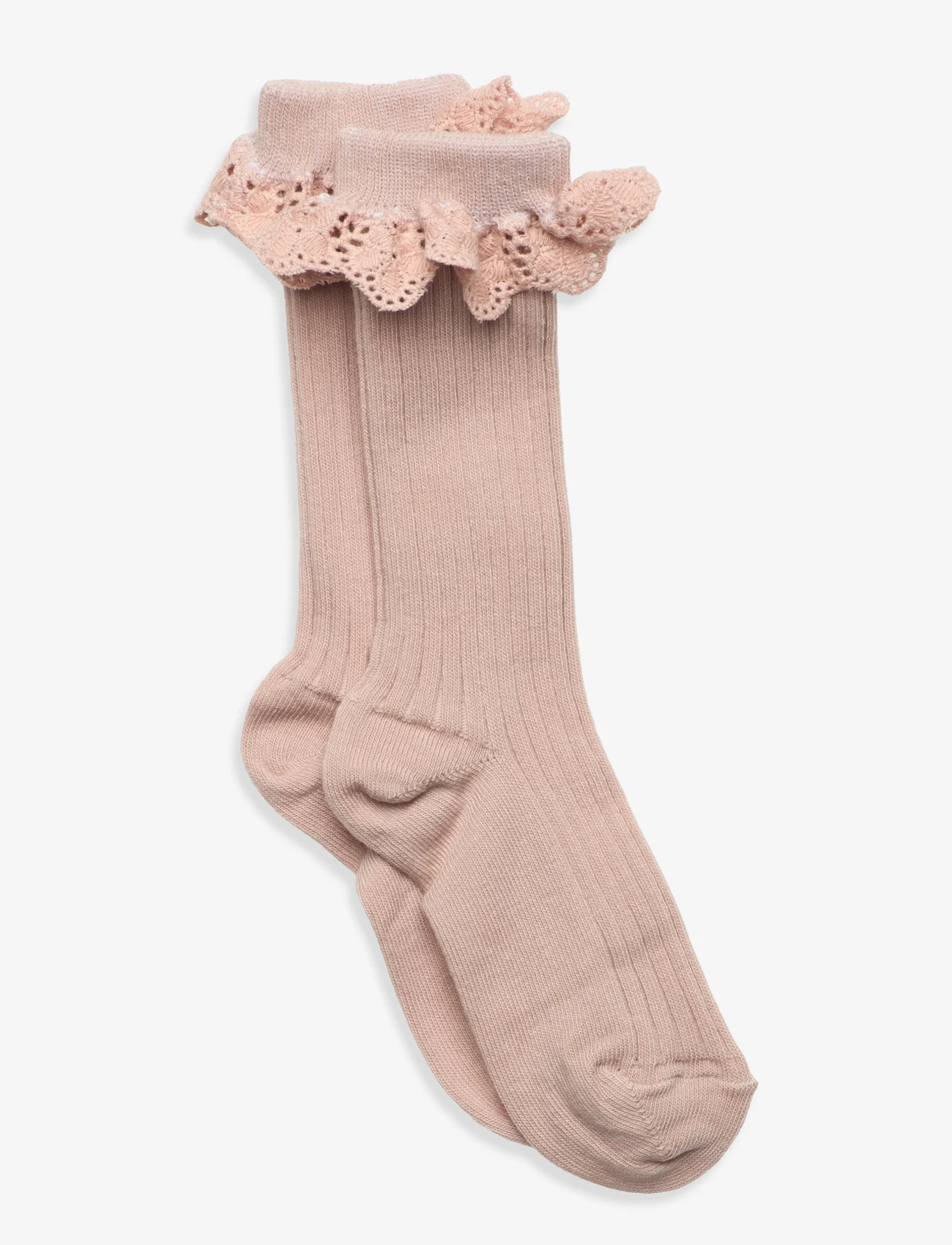 mp Denmark - Lisa socks - lace - lägsta priserna - rose dust - 0