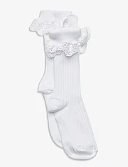 mp Denmark - Lisa socks - lace - alhaisimmat hinnat - white - 0