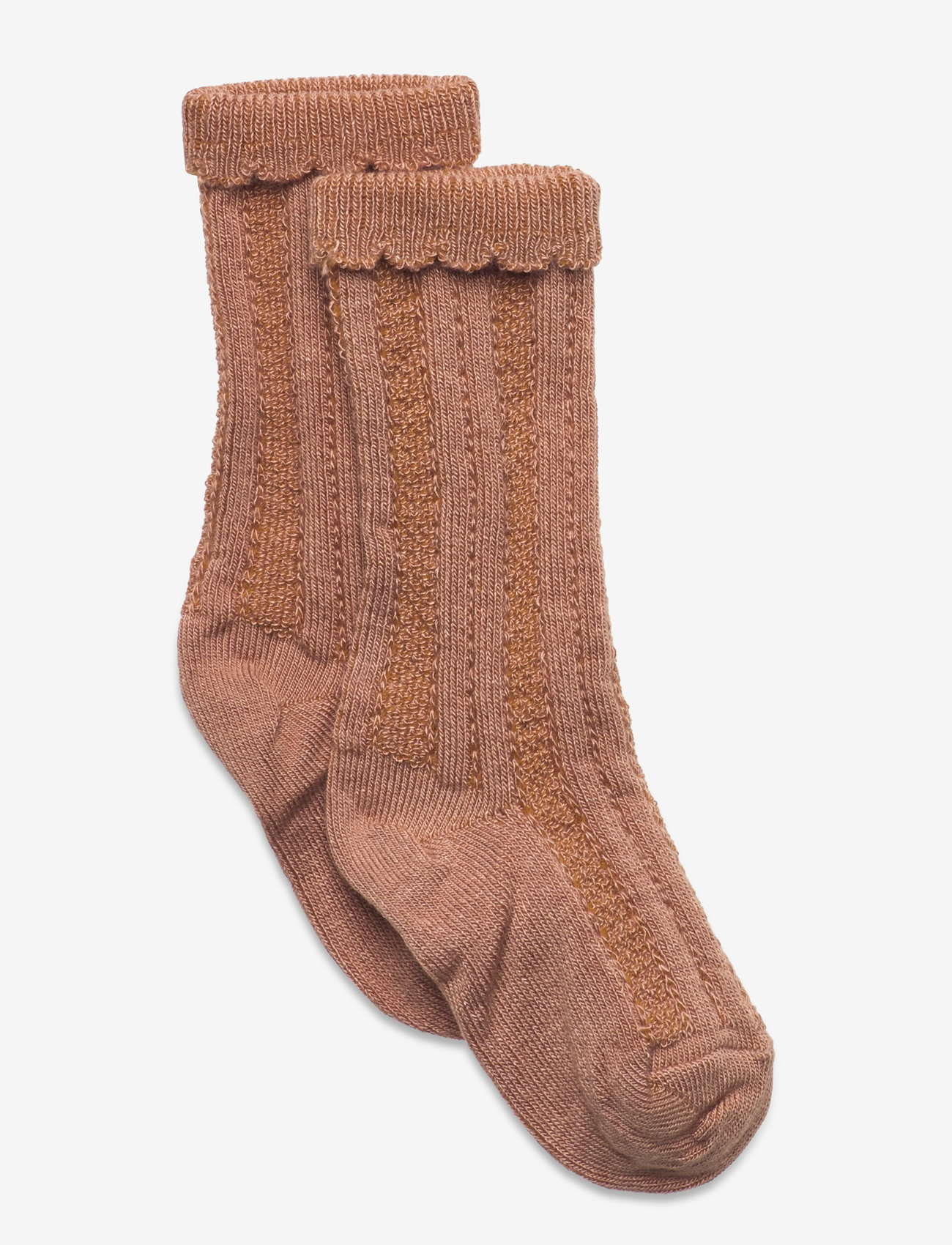 mp Denmark - Sif socks - autumn clothing - tawny brown - 0