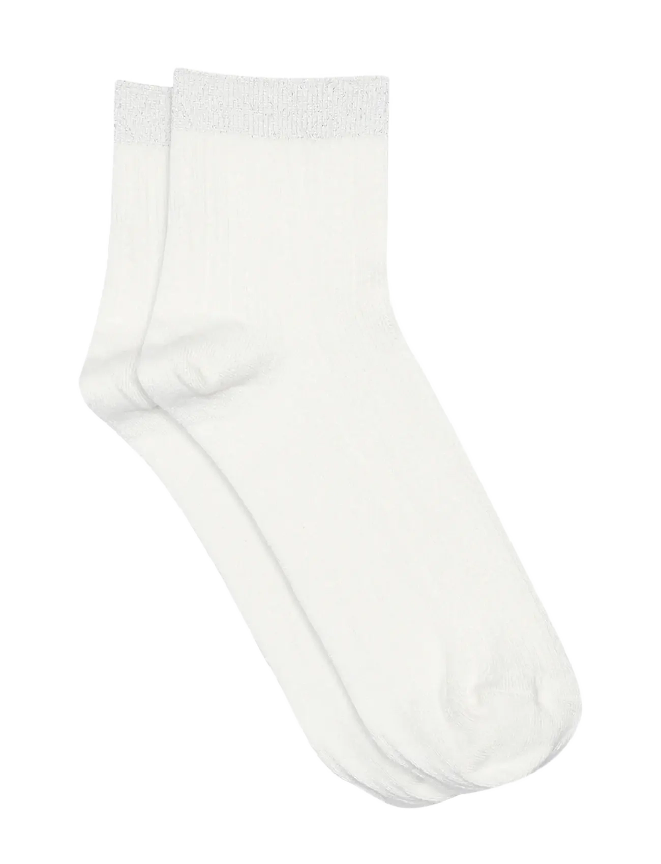mp Denmark Darya Short Socks, 37/39, Weiß - Regular Frauen
