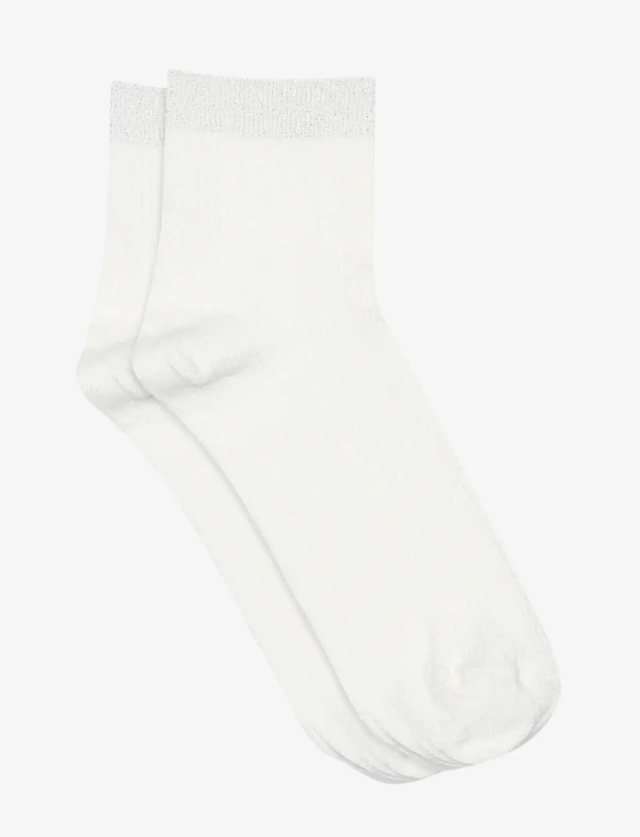 mp Denmark - Darya short socks - almindelige strømper - white - 0