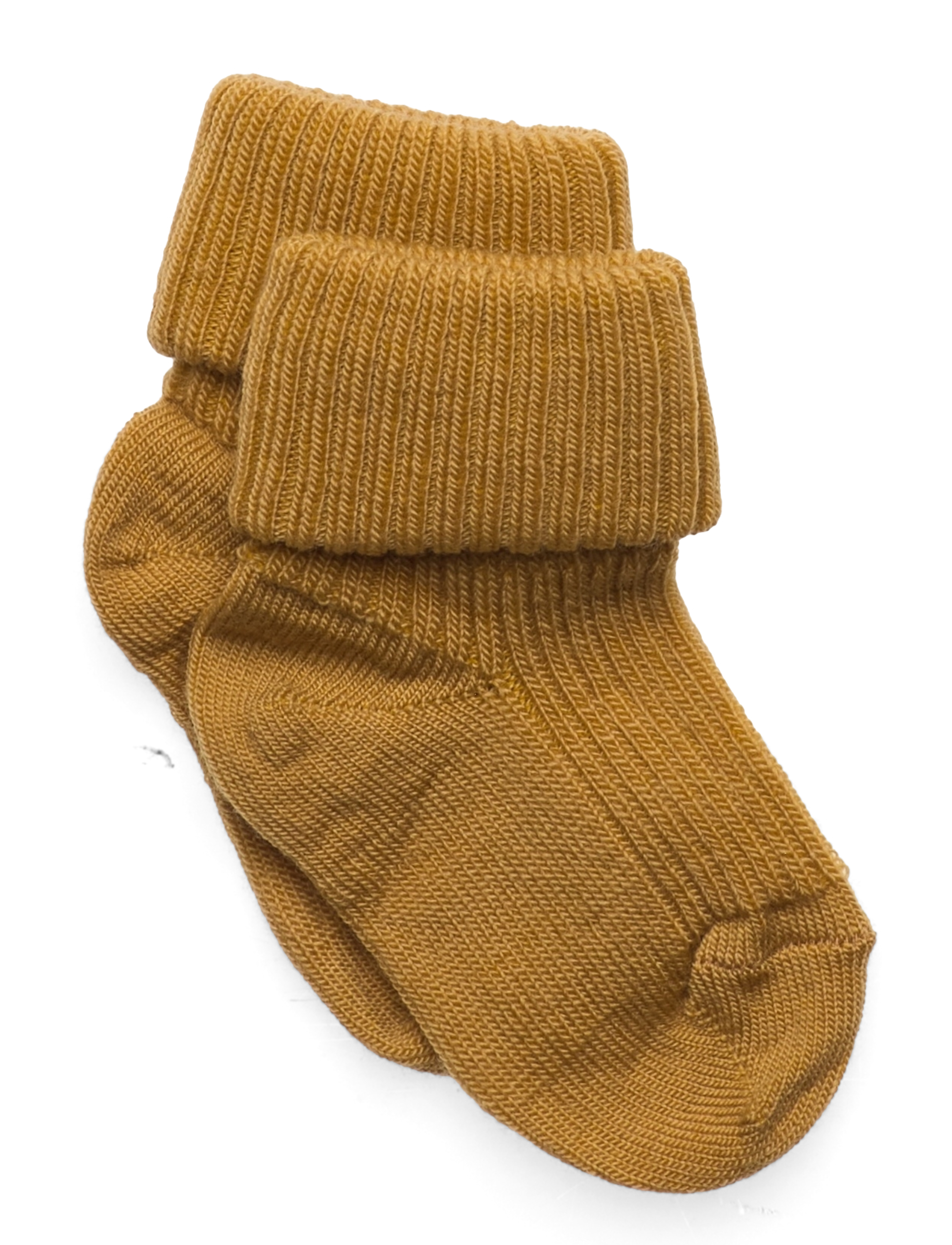 Wool rib baby socks - TINSEL