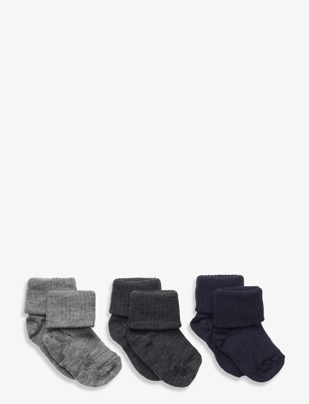 mp Denmark Wool Rib Baby Socks 3 pack Sokken Boozt