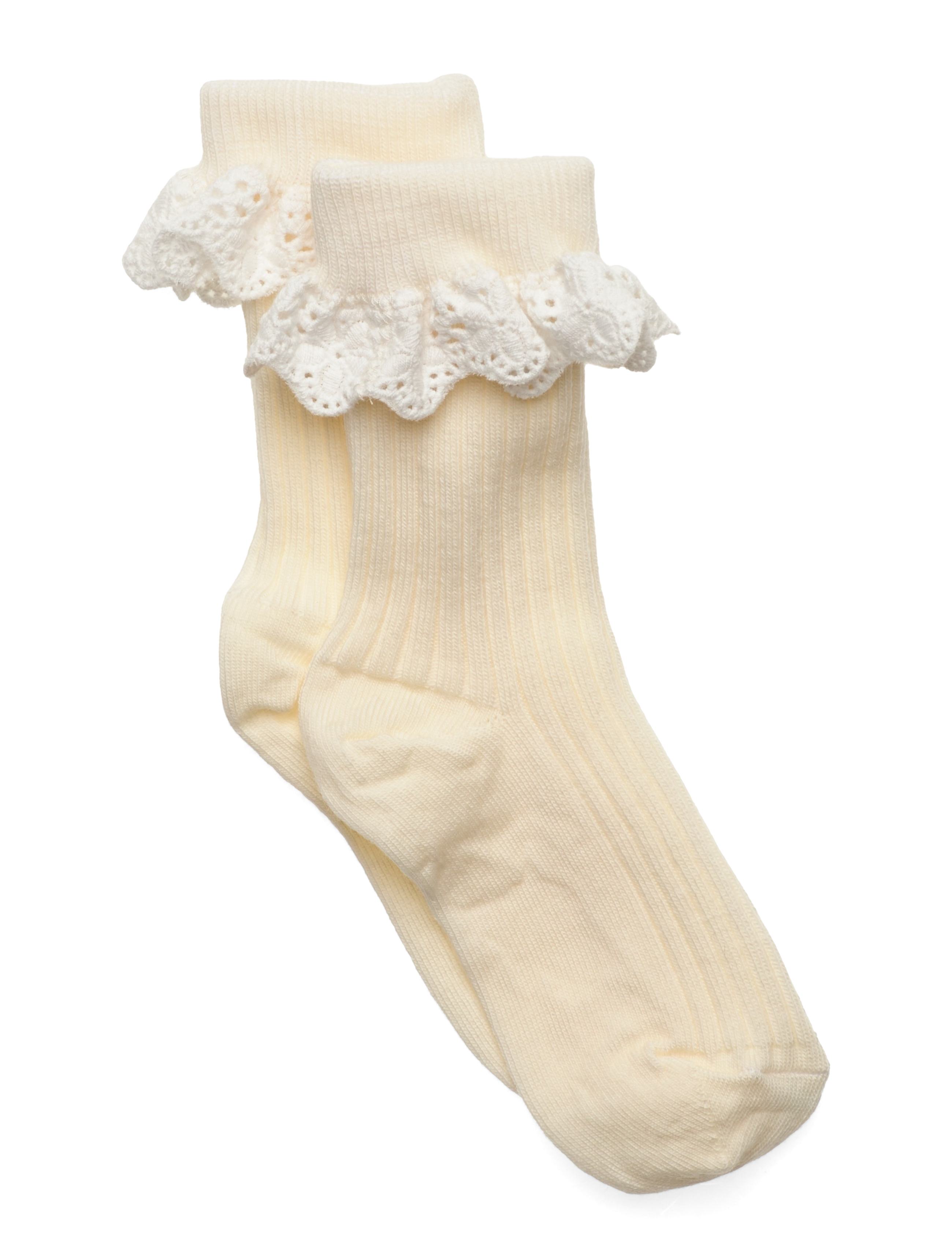 mp Denmark - Lea socks - lace - snow white - 0