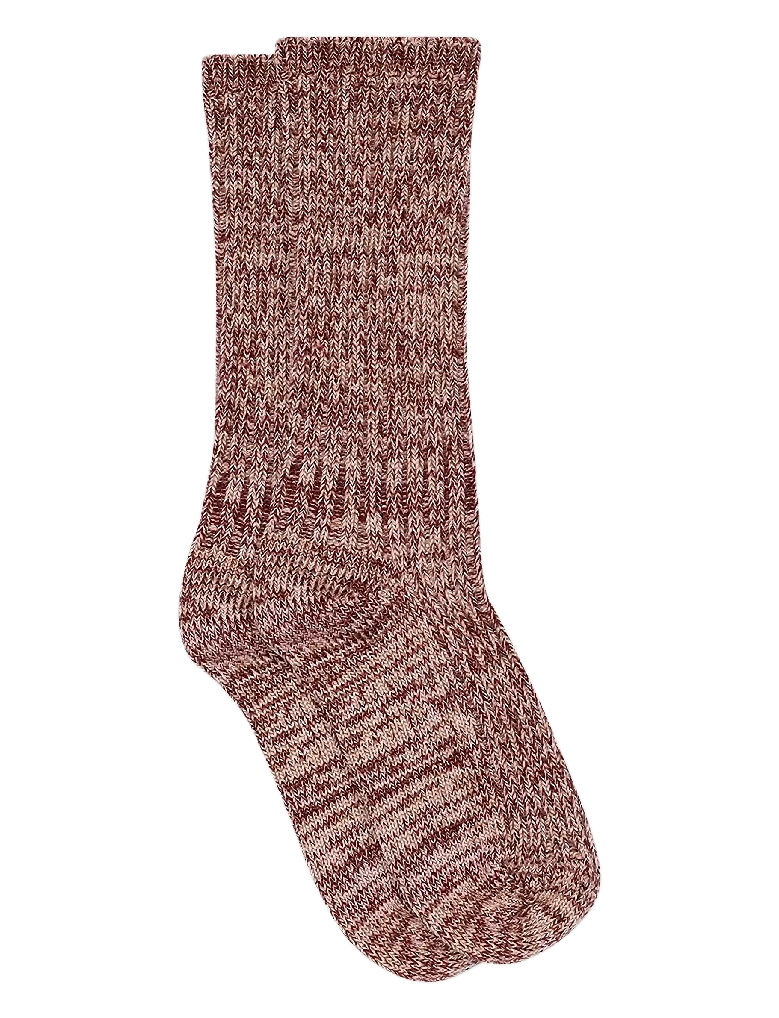 Noa socks - WINE RED