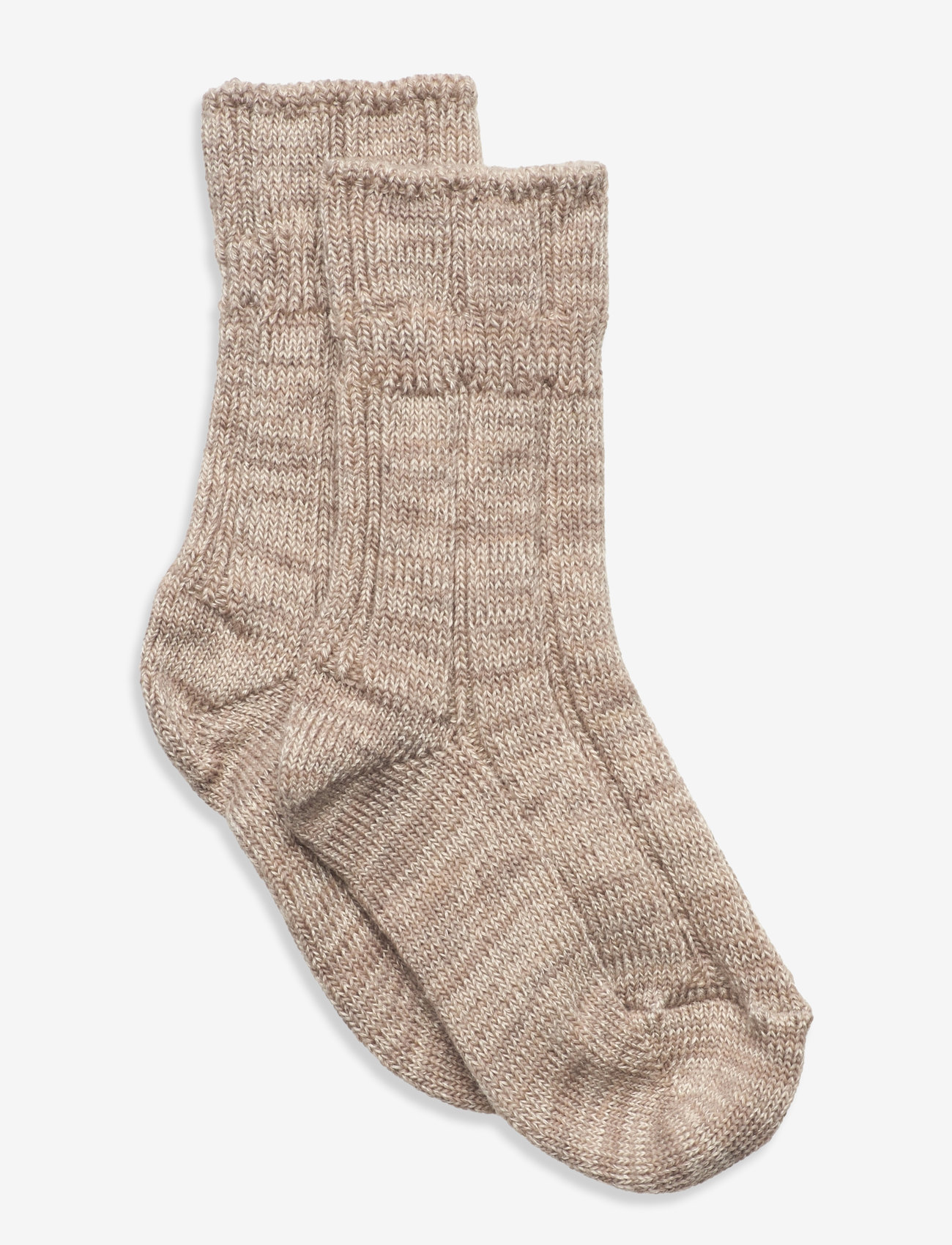 mp Denmark - Bee socks - efterårstøj - light brown melange - 0