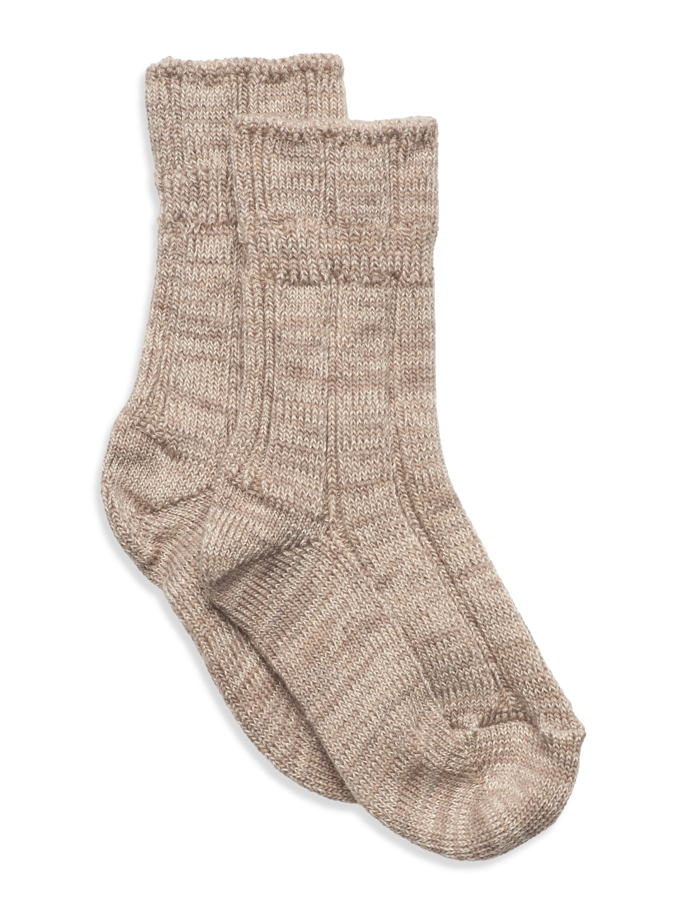mp Denmark Bee socks - Strumpor - LIGHT BROWN MELANGE / beige