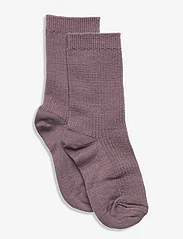 mp Denmark - Marley socks - dark purple dove - 0