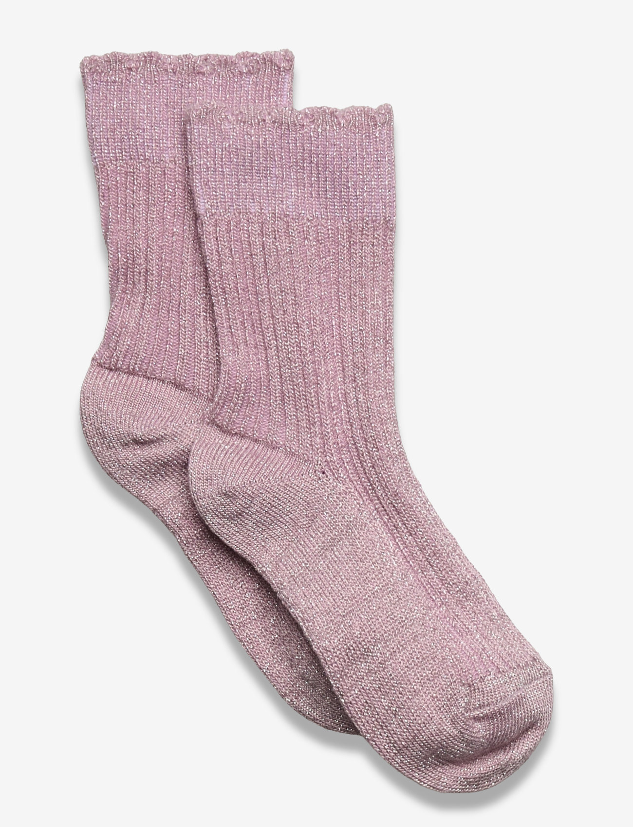 mp Denmark - Celosia glitter socks - efterårstøj - fragrant lilac - 0