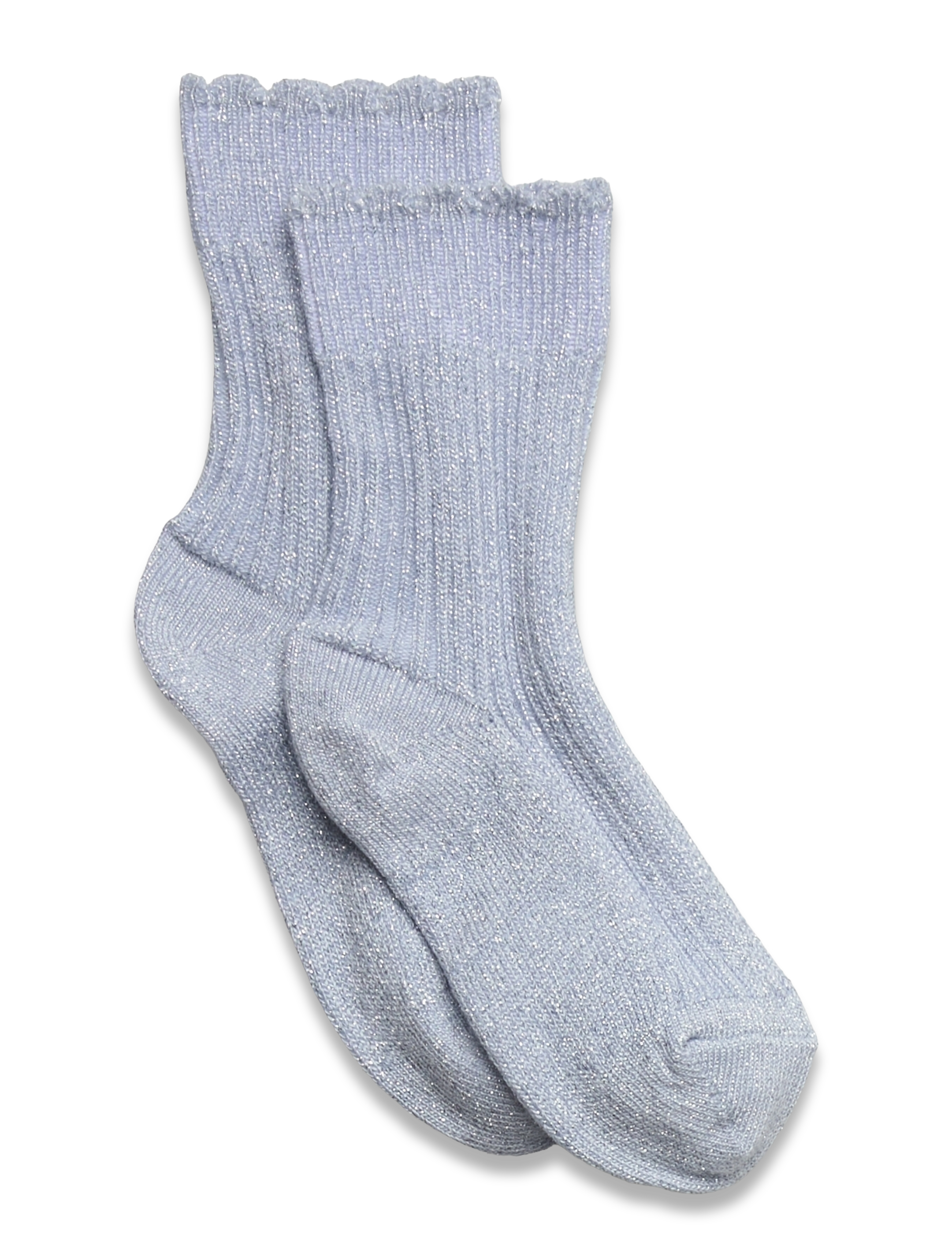 mp Denmark Celosia glitter socks - Clothing - ICE HEATHER / blue