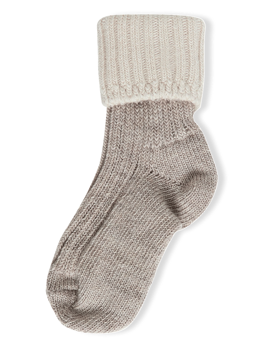 mp Denmark - Aries socks - baby-socken - light brown melange - 0