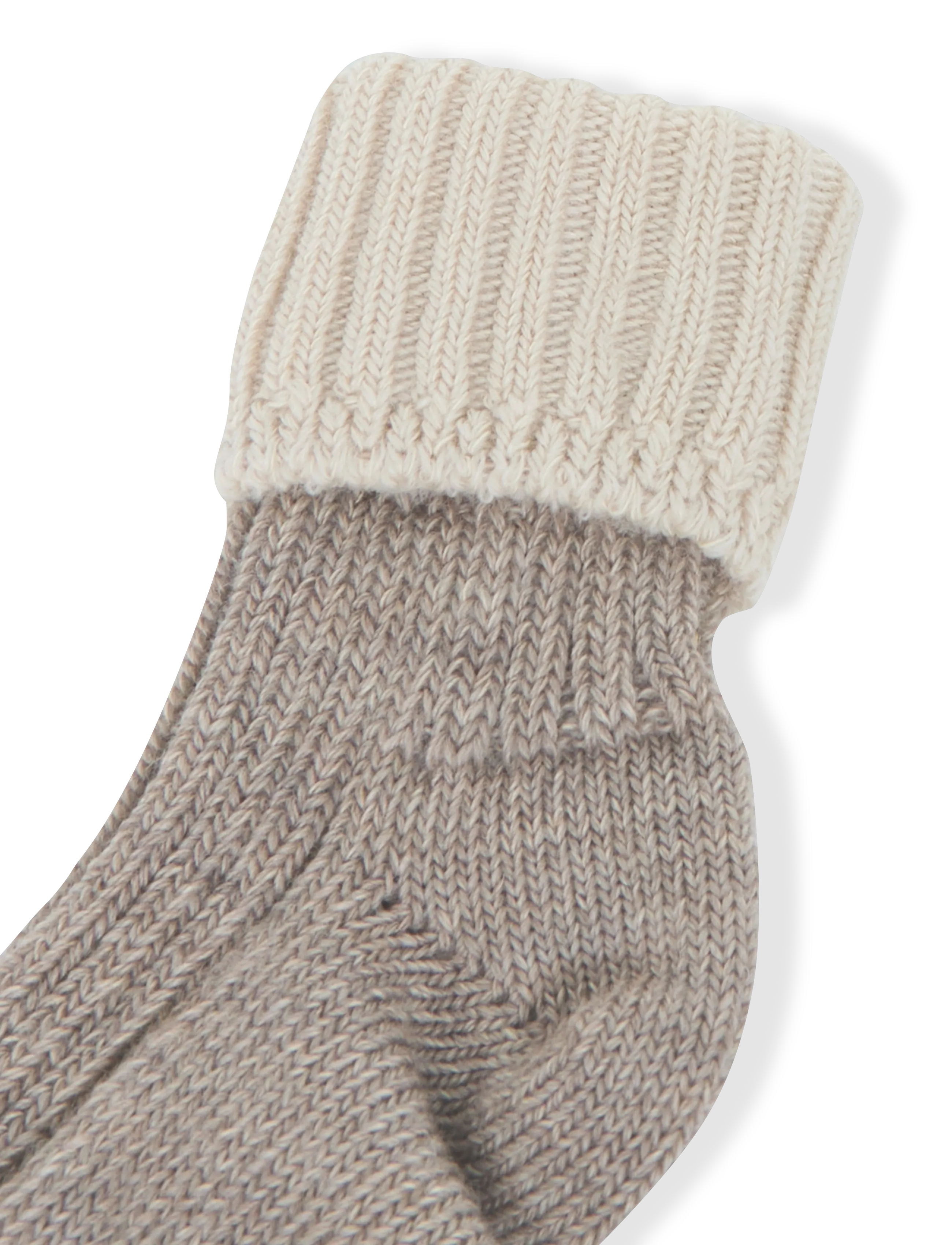 mp Denmark - Aries socks - baby-socken - light brown melange - 2