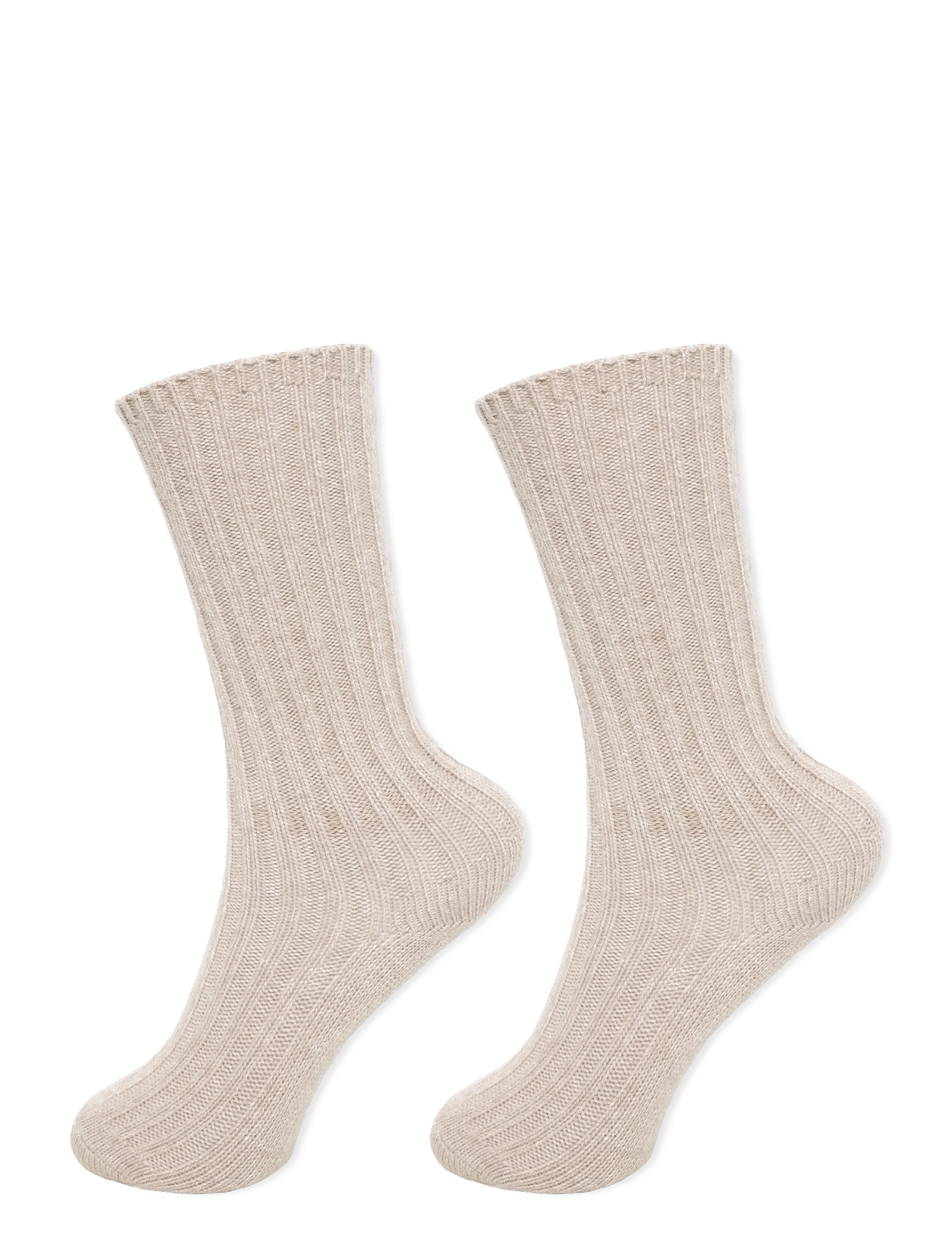 mp Denmark Bellie long socks - Sokid - BEIGE MELANGE / beige