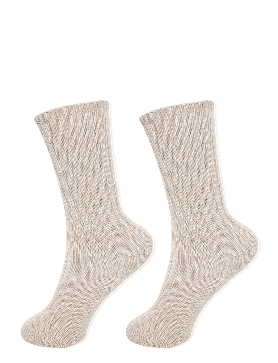 mp Denmark - Bellie long socks - sokid - beige melange - 0