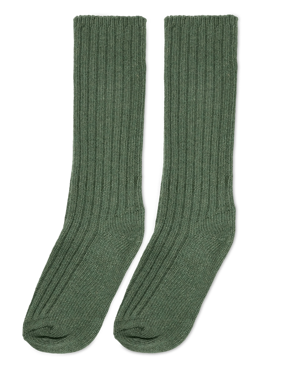 mp Denmark - Bellie long socks - sokid - deep pine - 1