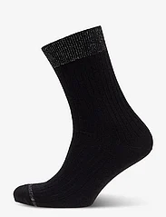 mp Denmark - Erin wool rib socks - mažiausios kainos - black - 0