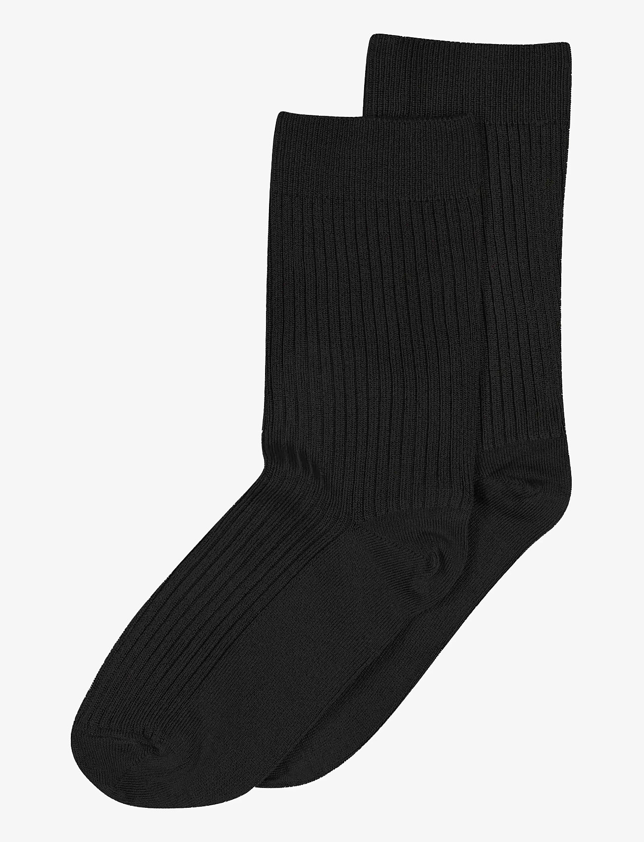 mp Denmark - Vicky viscose rib socks - black - 0