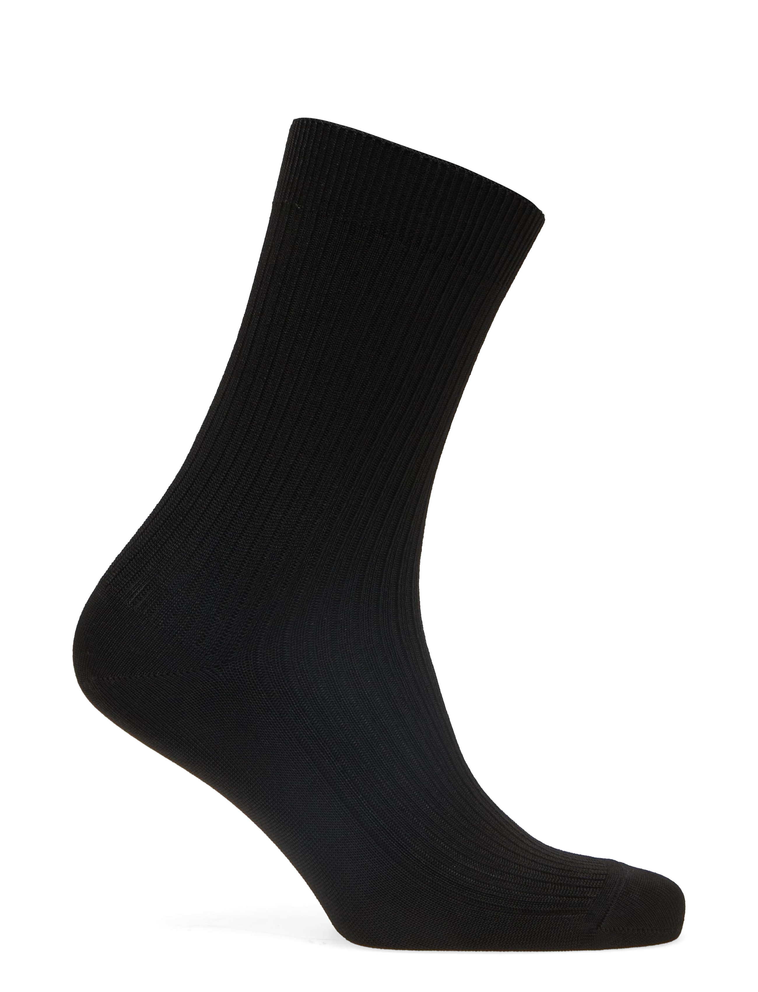 mp Denmark - Vicky viscose rib socks - normale socken - black - 1