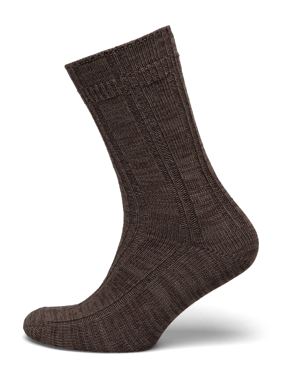 mp Denmark - Be socks - almindelige strømper - brown melange - 0
