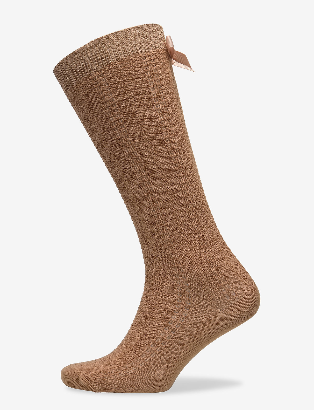 mp Denmark - Sofia knee socks with bow - apple cinnamon - 0