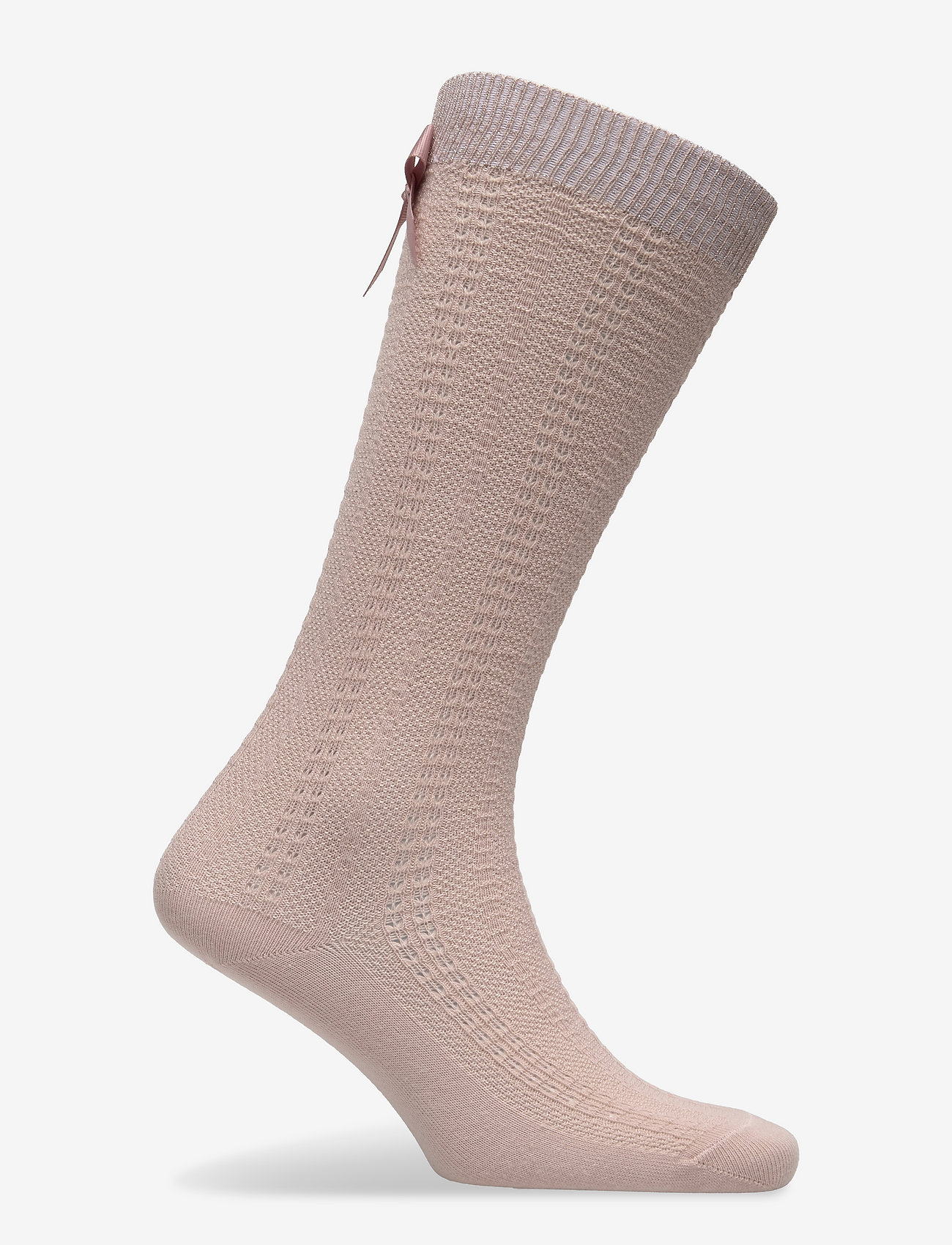 mp Denmark - Sofia knee socks with bow - rose dust - 1