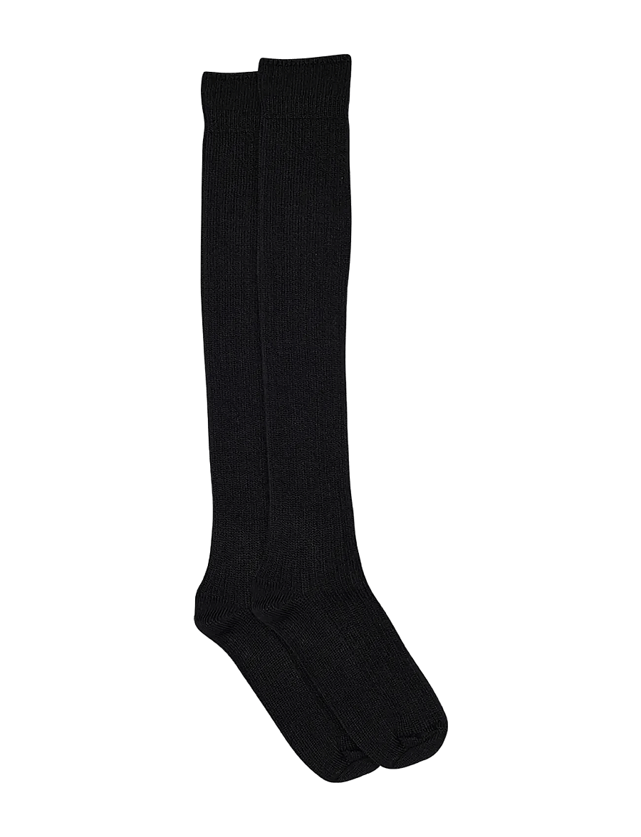 mp Denmark - Megan knee socks - strømper - black - 0
