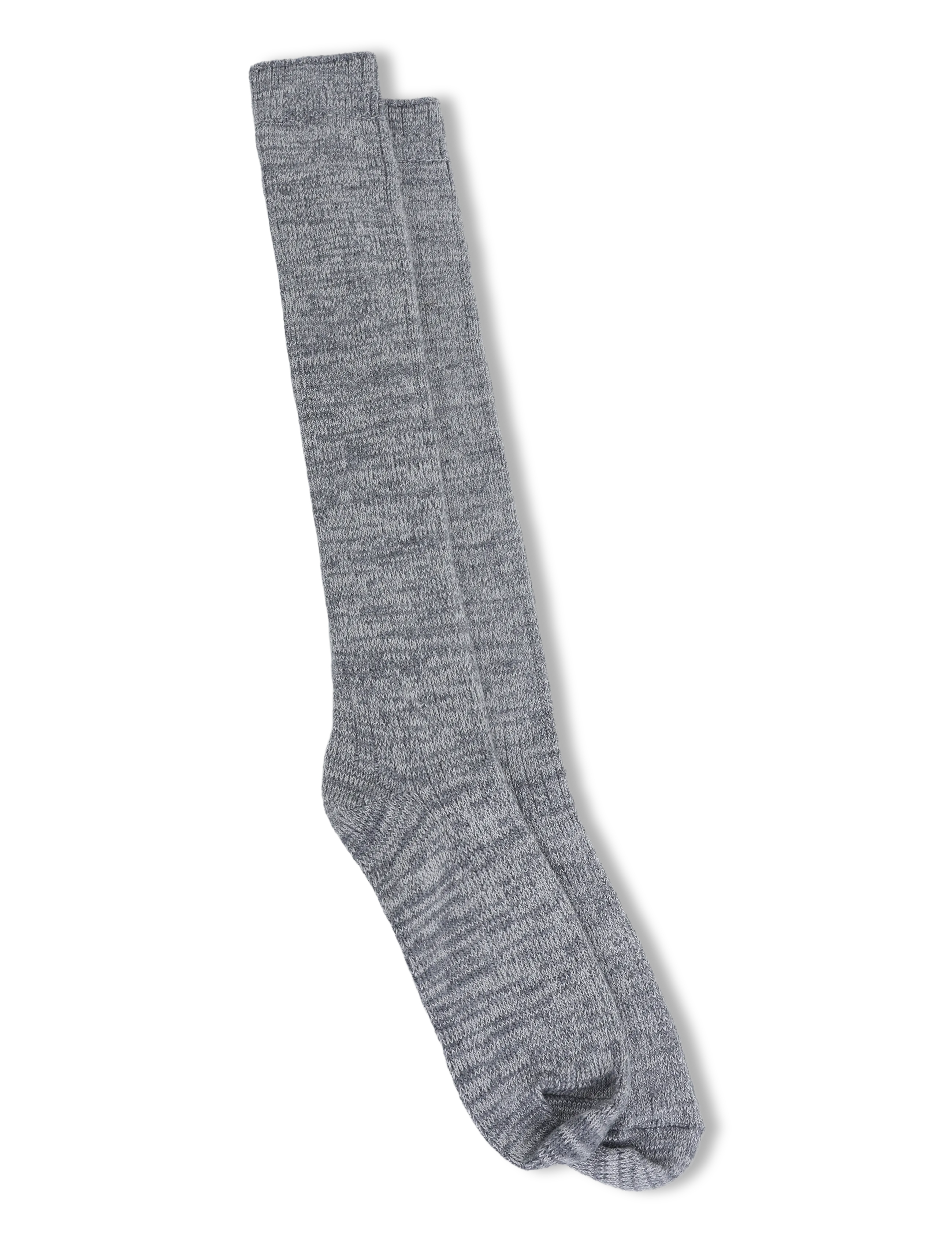 mp Denmark - Megan knee socks - strumpor - grey melange - 1