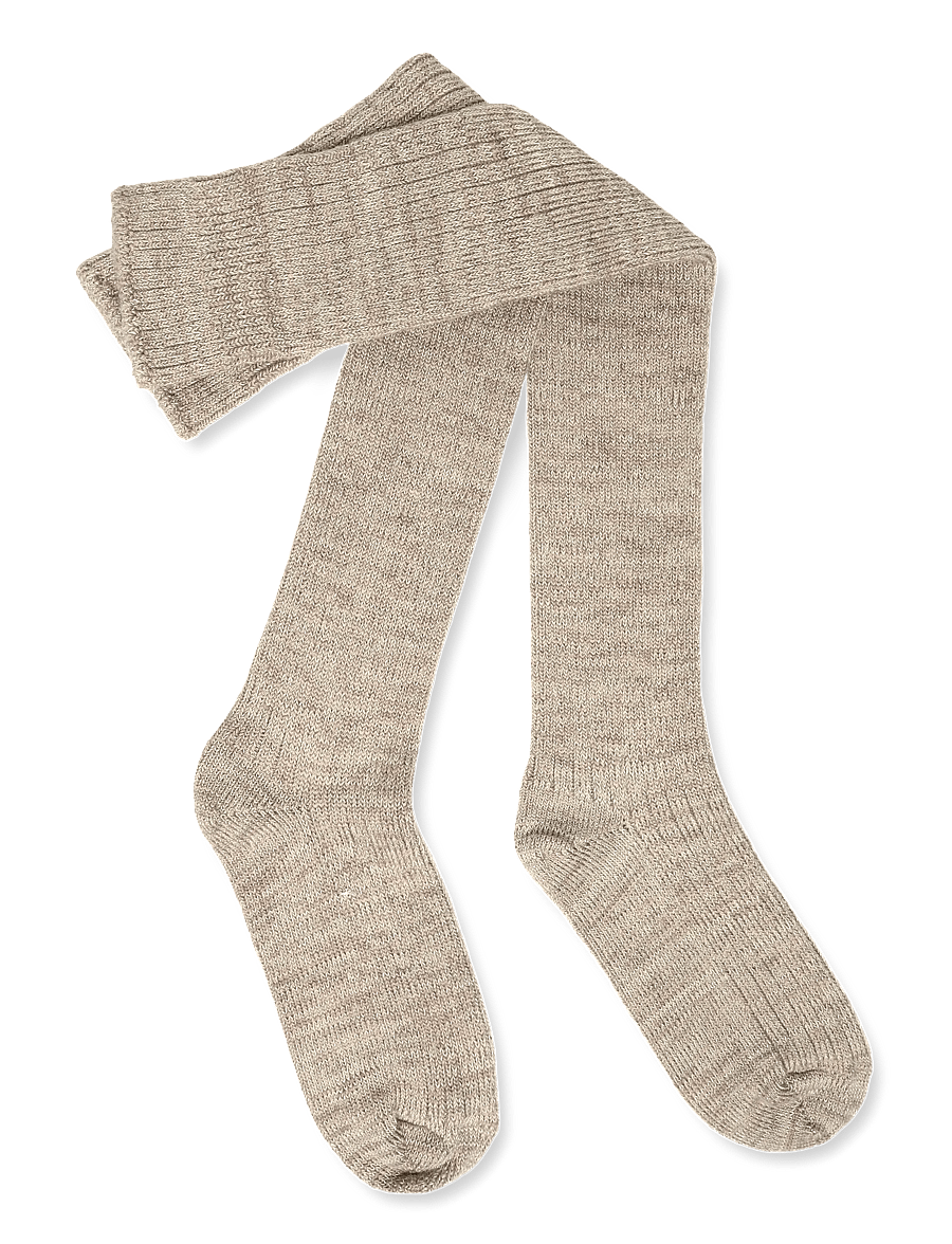 mp Denmark - Megan knee socks - strømper - light brown melange - 0