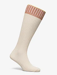 mp Denmark - Sara knee socks - lägsta priserna - ecru - 1