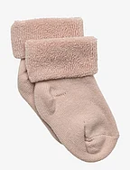Cotton baby sock - ROSE DUST