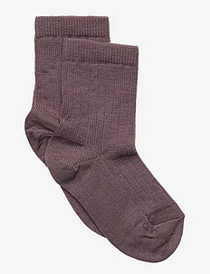 Wool rib socks, mp Denmark
