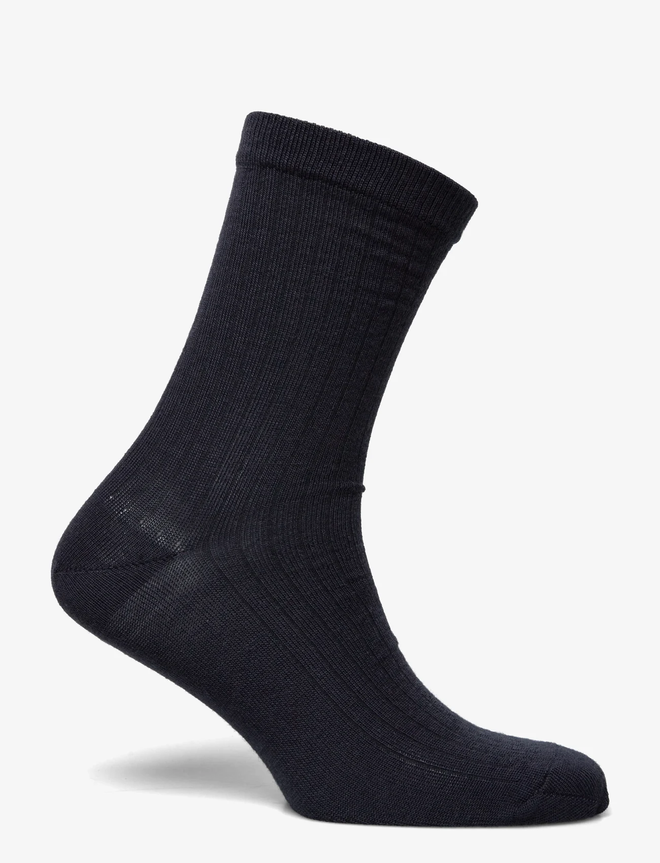 mp Denmark - Wool rib socks - laveste priser - navy - 1