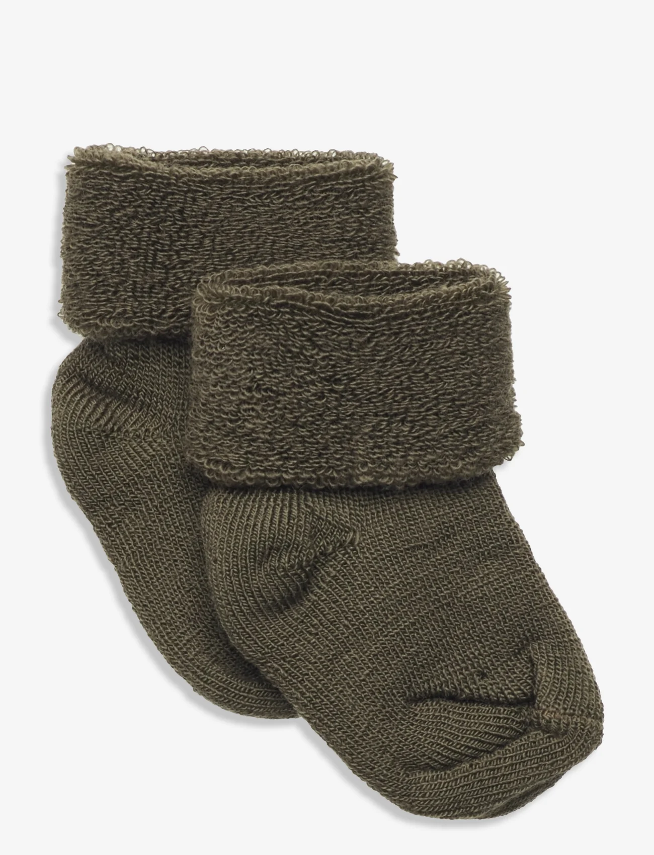 mp Denmark - Wool baby socks - die niedrigsten preise - ivy green - 0