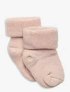 Wool baby socks - ROSE DUST