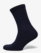 Wool/cotton socks - NAVY