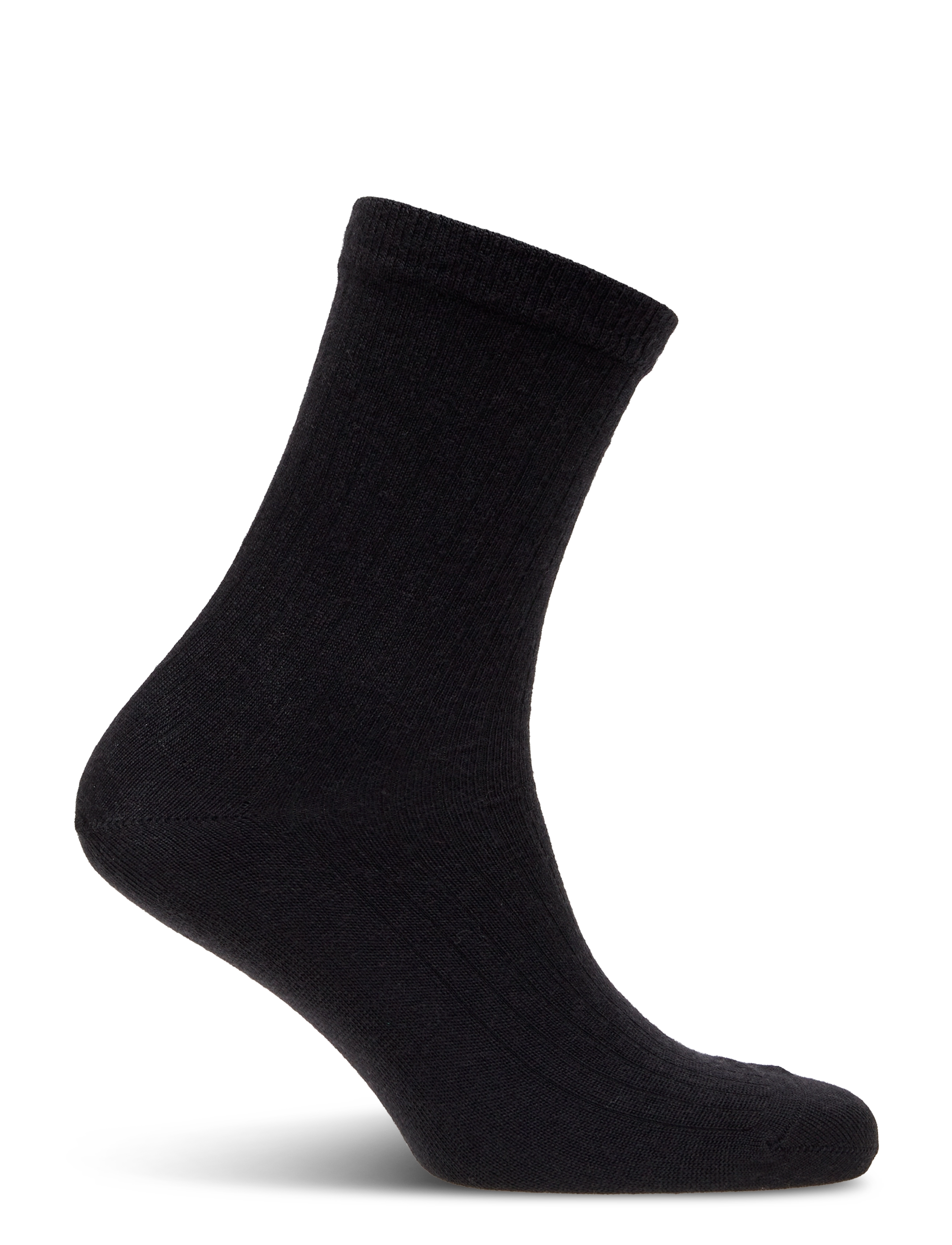 mp Denmark - Wool rib socks - die niedrigsten preise - black - 1