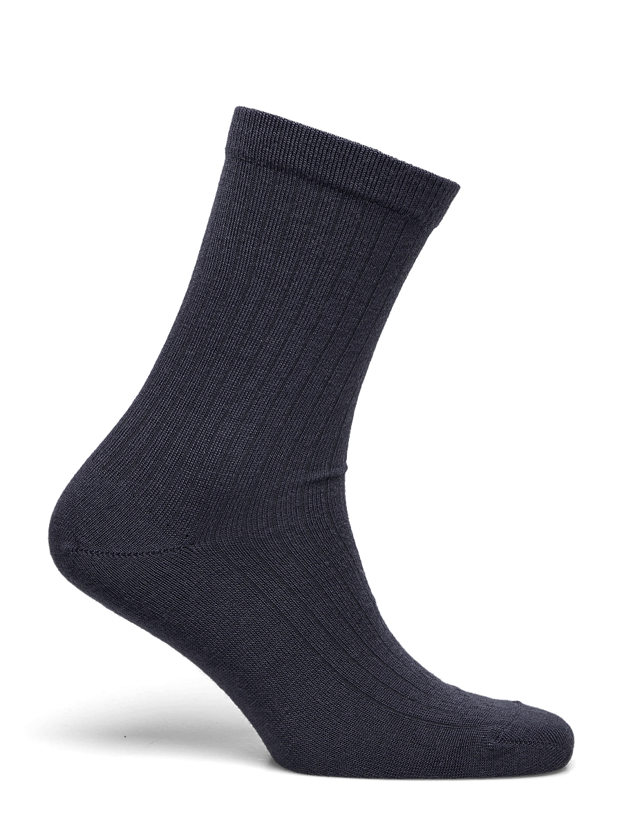 mp Denmark - Wool rib socks - normale socken - navy - 1